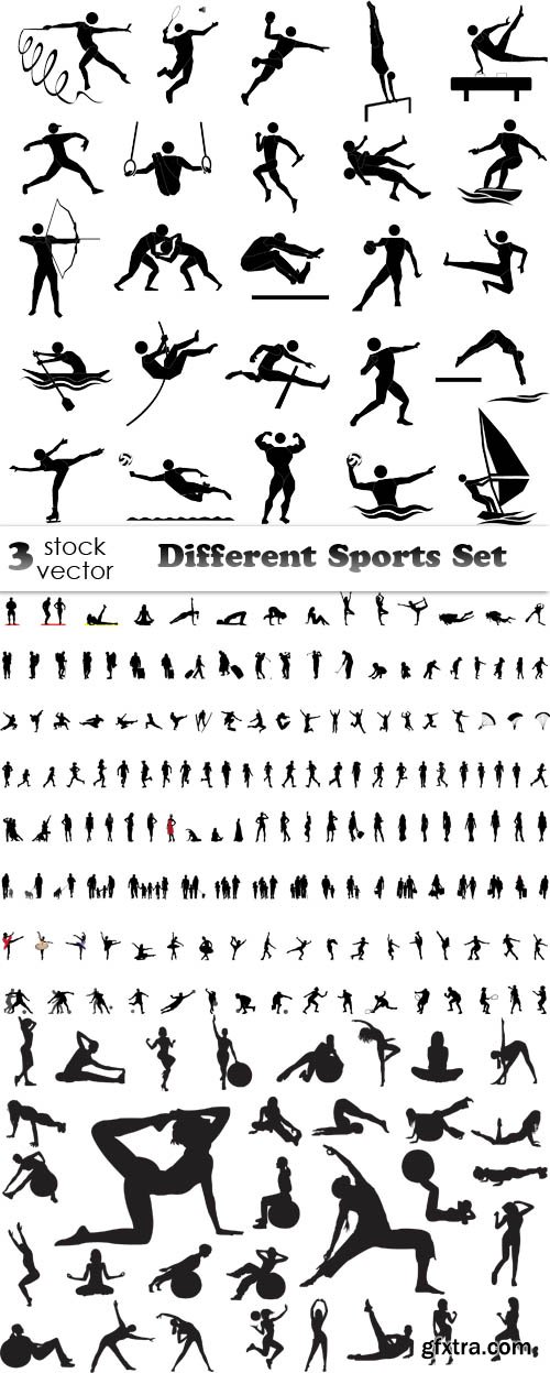 Vectors - Different Sports Set