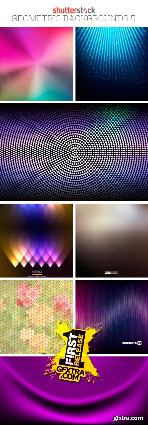 Amazing SS - Geometric Backgrounds 5, 25xEPS