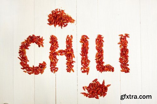 Stock Photos - Chili, 25xJPG