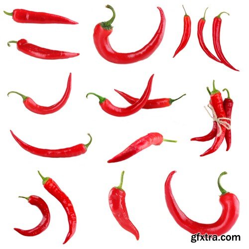 Stock Photos - Chili, 25xJPG