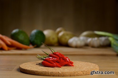 Stock Photos - Chili, 25xJPG