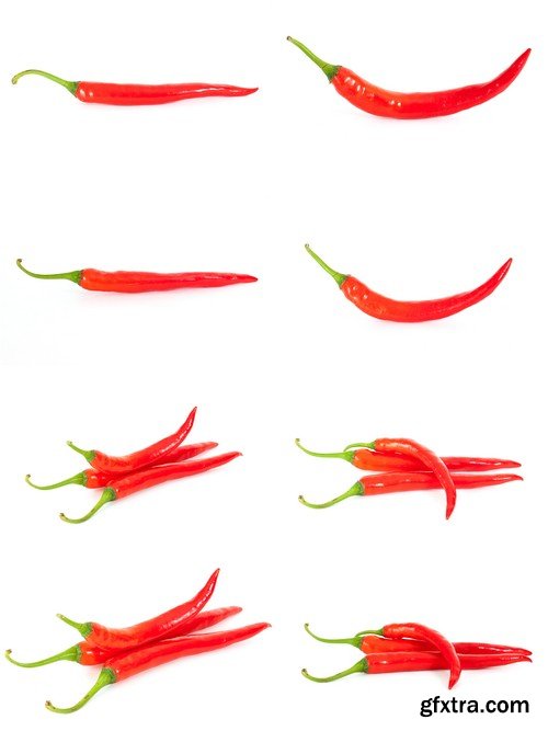 Stock Photos - Chili, 25xJPG