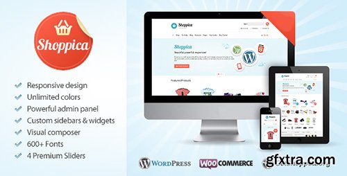 ThemeForest - Shoppica v1.6.0 - Responsive E-commerce WordPress Theme