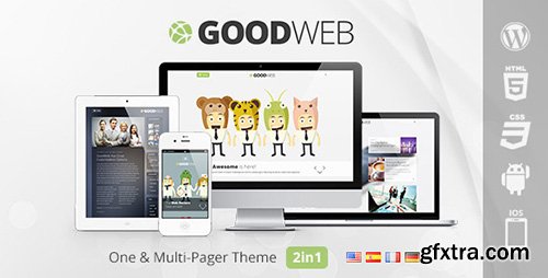 ThemeForest - GoodWeb v1.7 - One & Multi Page WordPress Theme