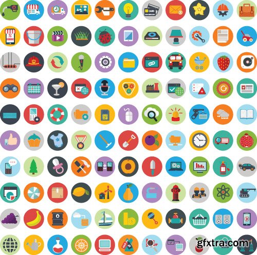 Templates flat design concept icons vector 29