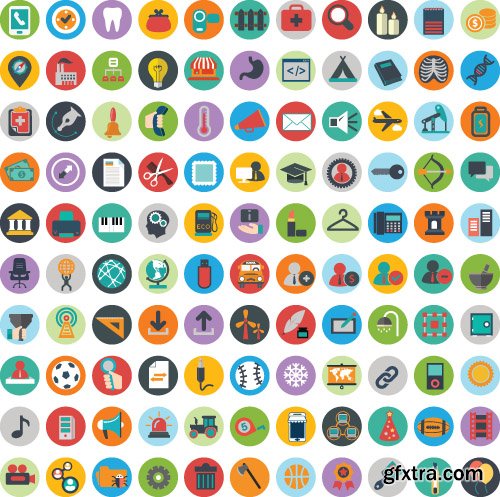 Templates flat design concept icons vector 29