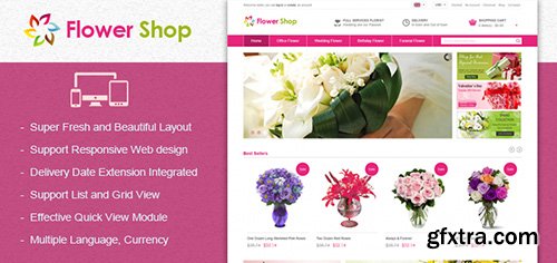 CMSMart - Magento Responsive Flower Theme v2.0