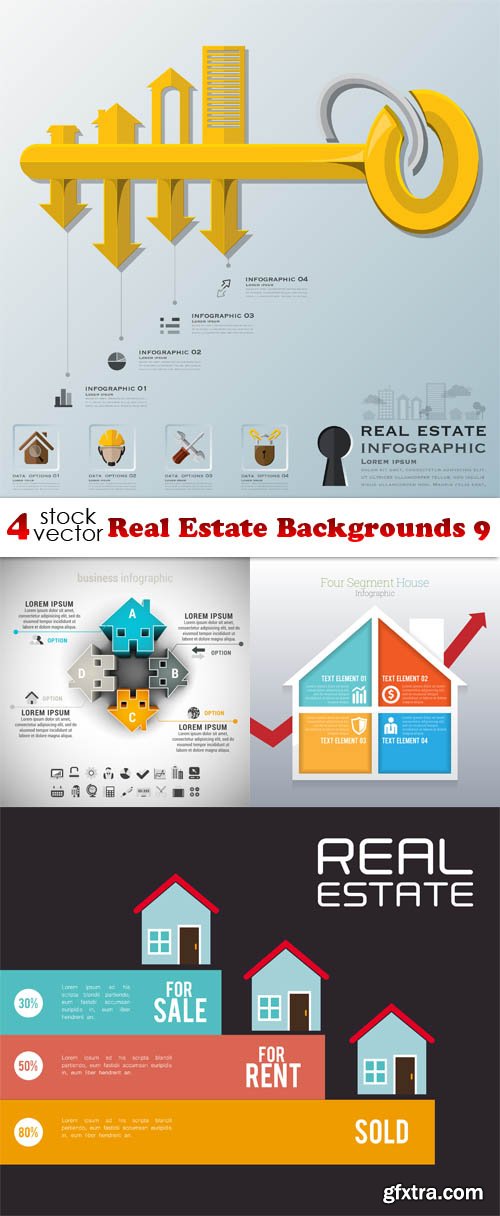 Vectors - Real Estate Backgrounds 9