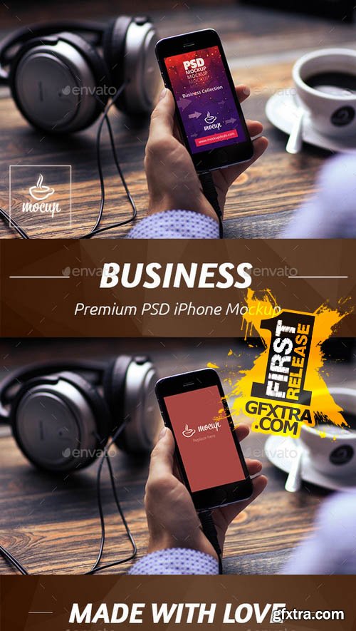 Business iPhone Mockup - GraphicRiver 10707915