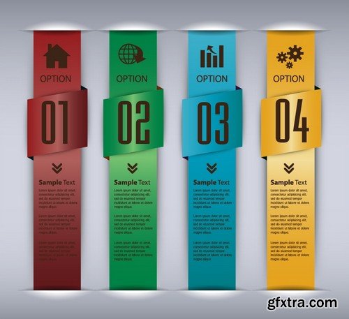 Stock Vectors - Mega Collection of colorful banners, 25xEPS