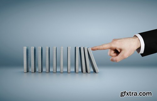 Stock Photos - Idea of Domino, 25xJPG