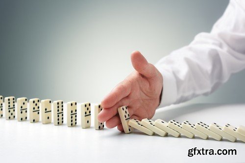 Stock Photos - Idea of Domino, 25xJPG