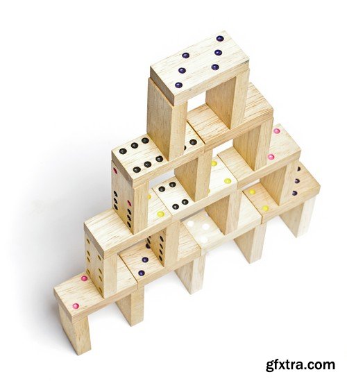 Stock Photos - Idea of Domino, 25xJPG