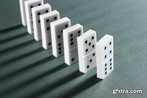 Stock Photos - Idea of Domino, 25xJPG