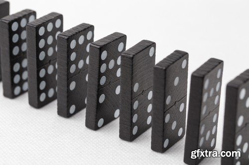 Stock Photos - Idea of Domino, 25xJPG