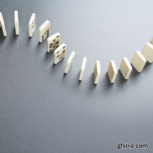 Stock Photos - Idea of Domino, 25xJPG