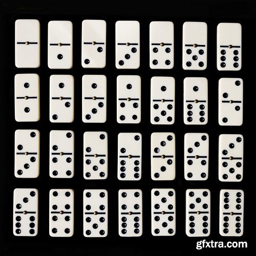 Stock Photos - Idea of Domino, 25xJPG