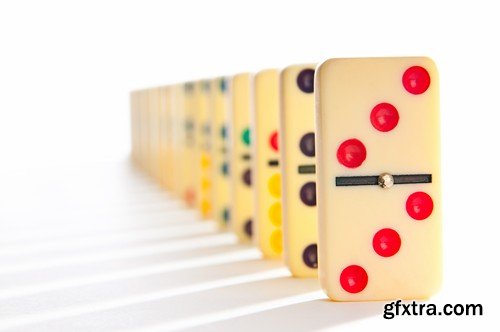 Stock Photos - Idea of Domino, 25xJPG