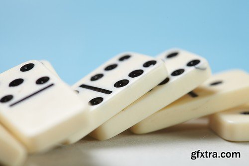 Stock Photos - Idea of Domino, 25xJPG