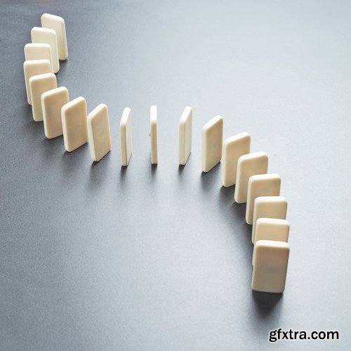 Stock Photos - Idea of Domino, 25xJPG