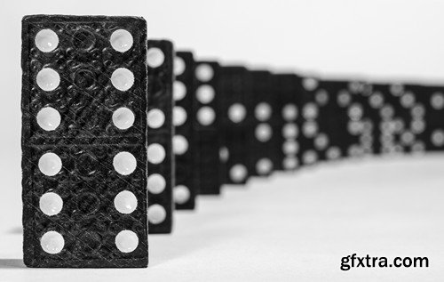 Stock Photos - Idea of Domino, 25xJPG