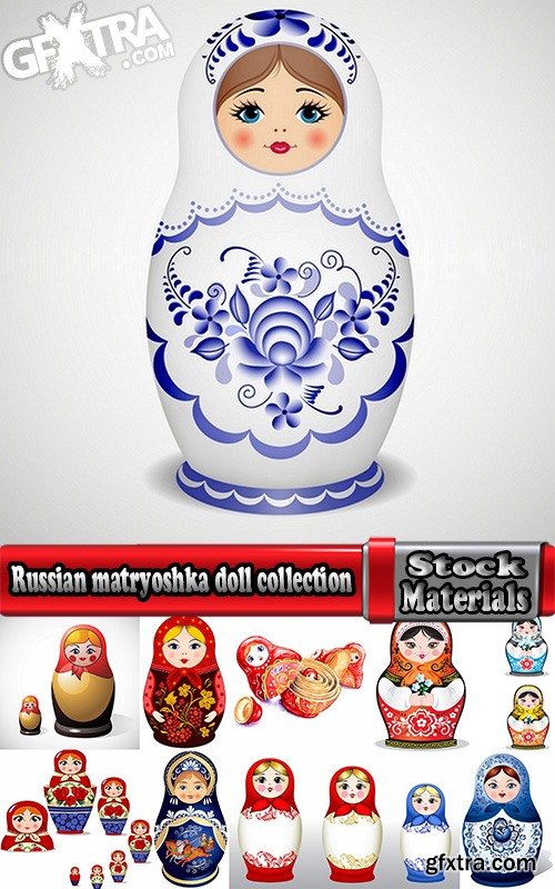 Russian matryoshka doll collection 25 Eps