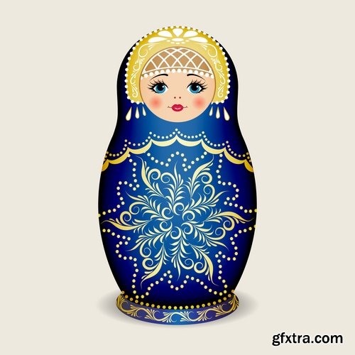 Russian matryoshka doll collection 25 Eps