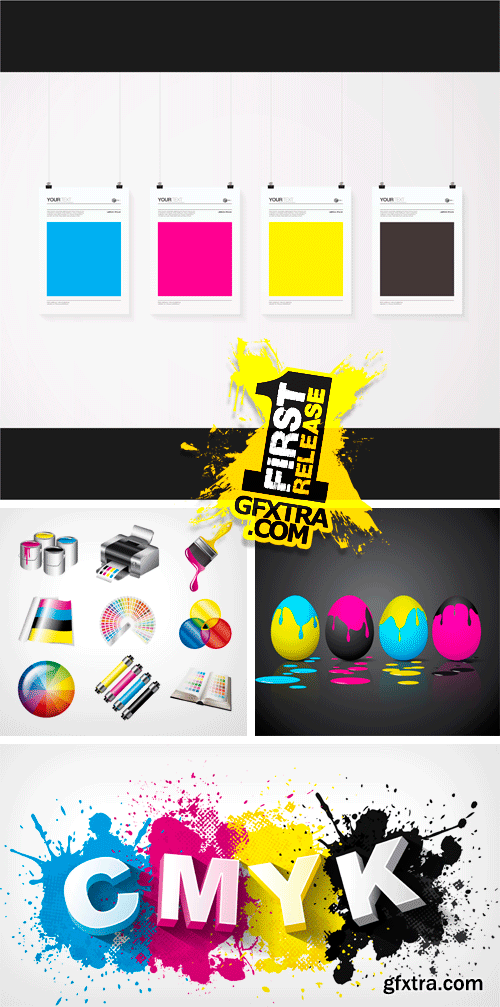 Amazing SS - CMYK Design Elements, 25xEPS