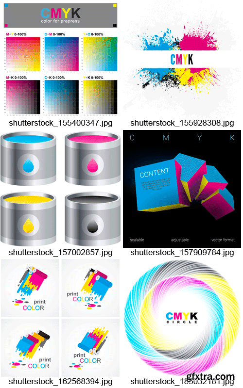 Amazing SS - CMYK Design Elements, 25xEPS