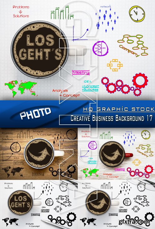 Stock Photo - Creative Business Background 17