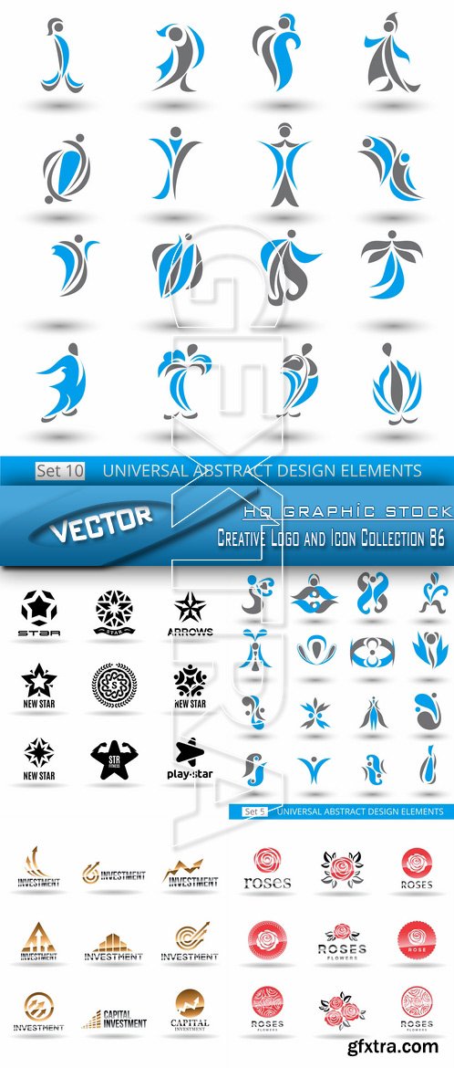 Stock Vector - Creative Logo and Icon Collection 86