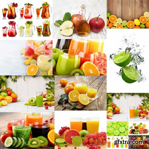 Fresh Juice Collection - 25 Vector