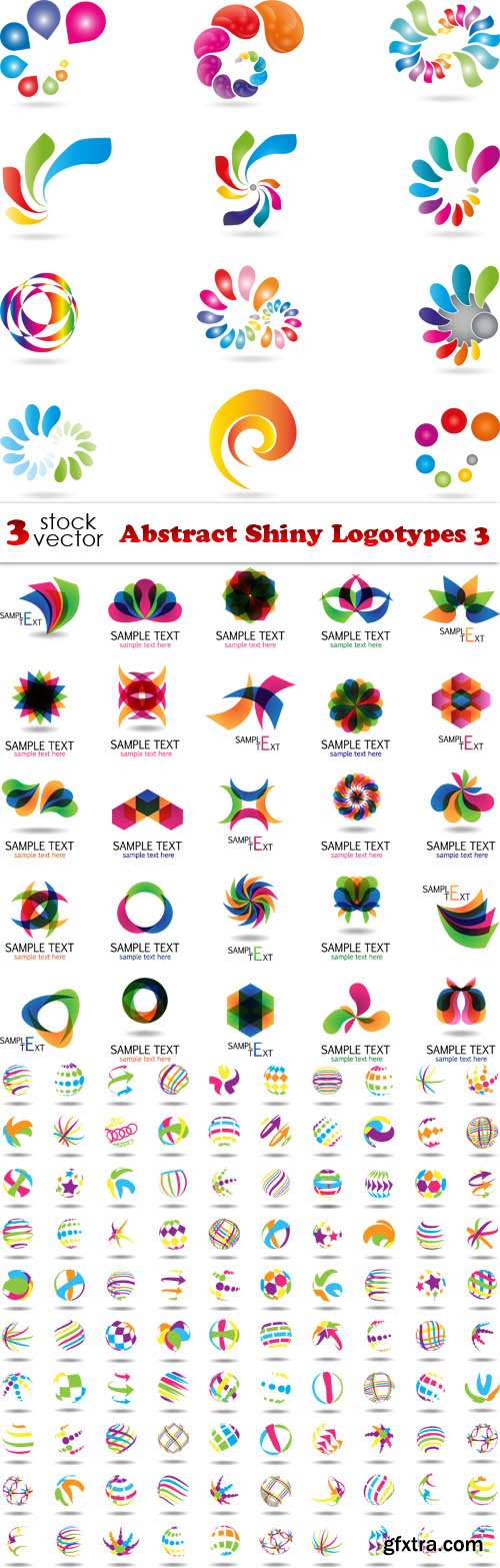 Vectors - Abstract Shiny Logotypes 3