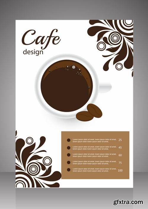 Stock Vector - Flyer Brochure Templates Set, 25EPS