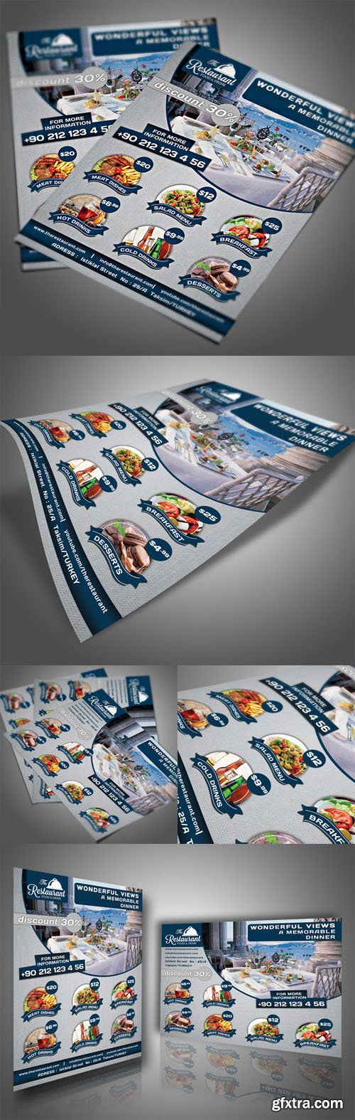 Restaurant Flyer Template - CM 203281