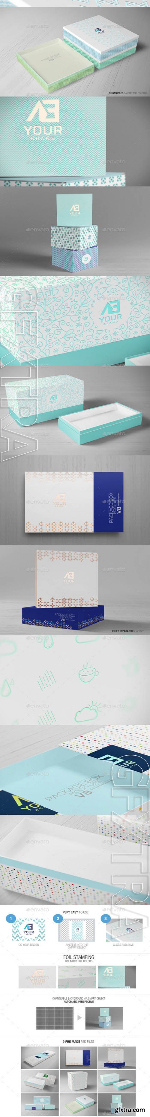 Package Box Mockups Vol8 - GraphicRiver 10704514