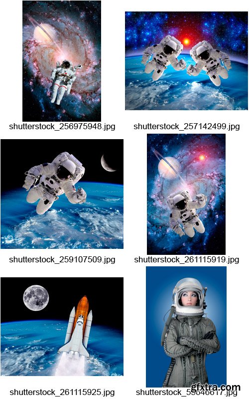 Amazing SS - Astronauts, 25xJPGs