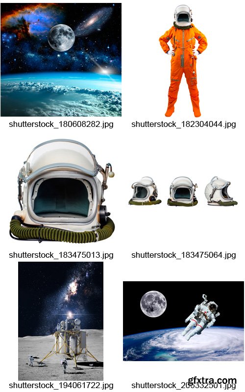 Amazing SS - Astronauts, 25xJPGs