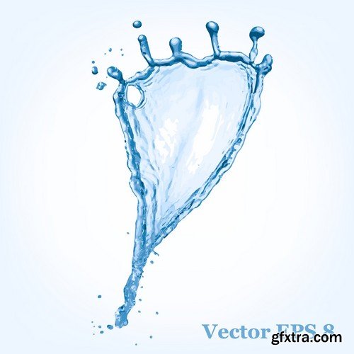 Stock Vectors - Water splash 2, 25xEPS