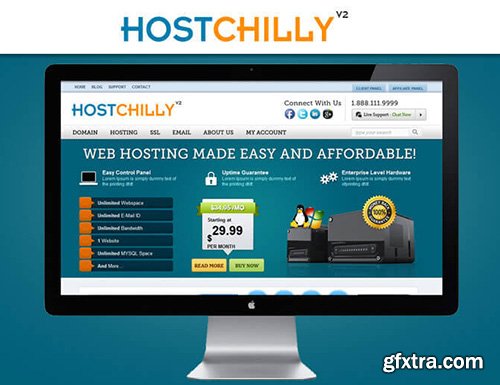 Themechilly - HostChilly V2 v1.0 - WordPress Theme