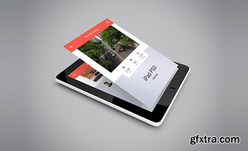 PSD Mock-Up - IPad 2015