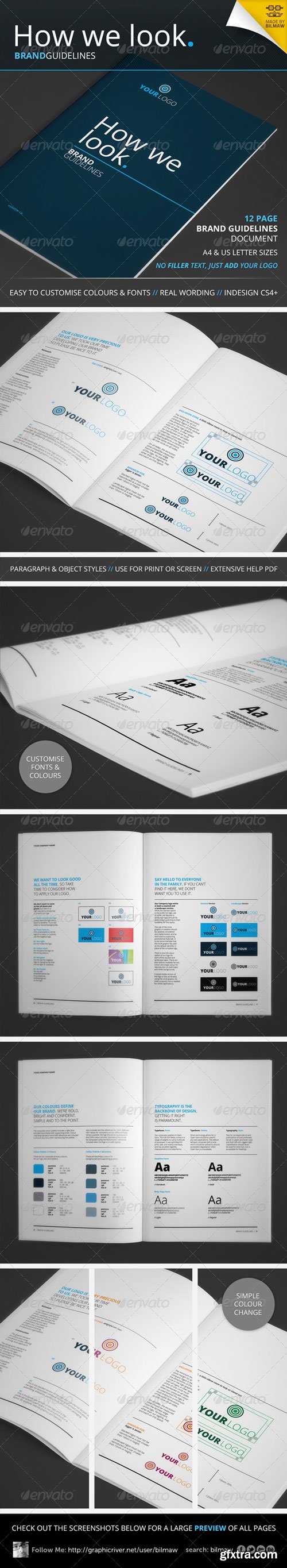 GraphicRiver - How We Look - Brand Guidelines