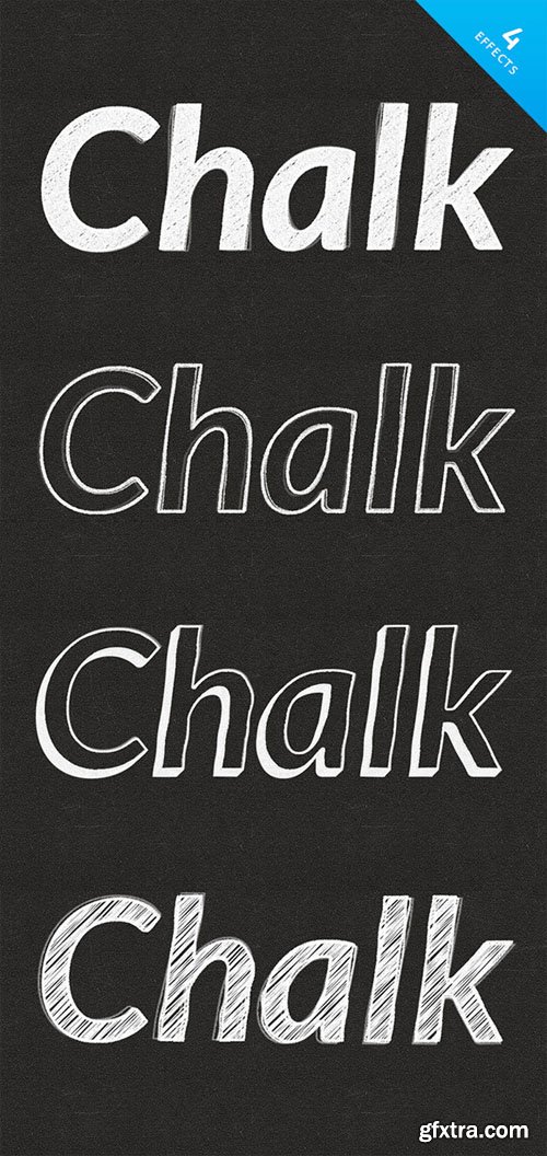 Chalk Text Effects - CM 88765