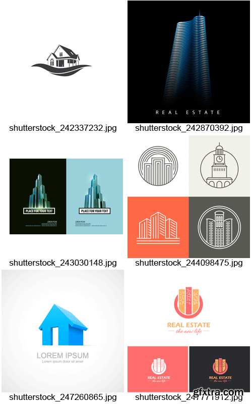 Amazing SS - Real Estate Symbols, 25xEPS