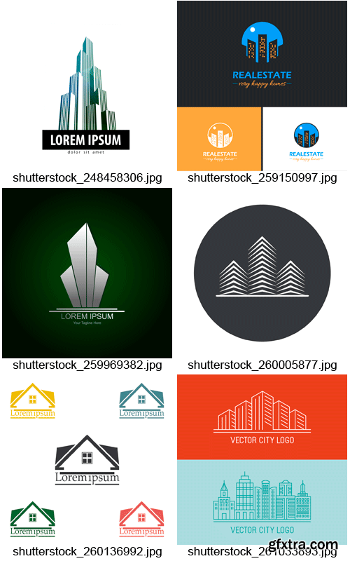 Amazing SS - Real Estate Symbols, 25xEPS