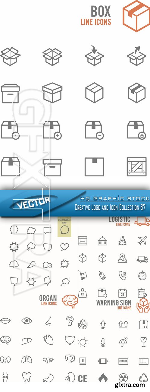 Stock Vector - Creative Logo and Icon Collection 87