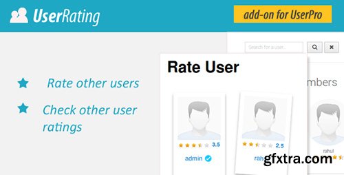 CodeCanyon - User Rating Review Add on v1.8 for UserPro