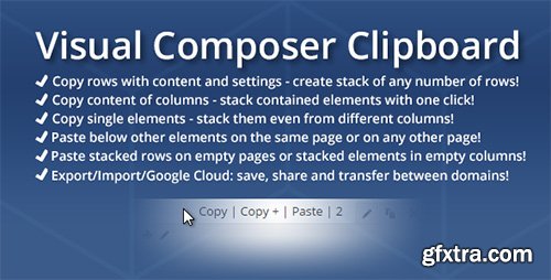 CodeCanyon - Visual Composer Clipboard v3.0