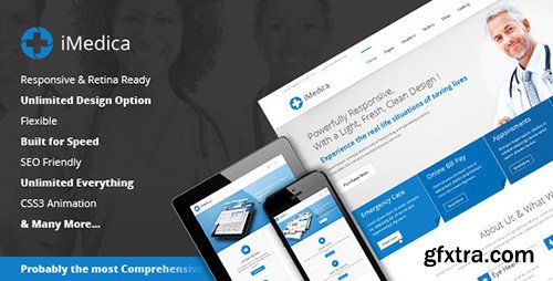 ThemeForest - iMedica v1.1.0 - Responsive Medical & Health WP Theme