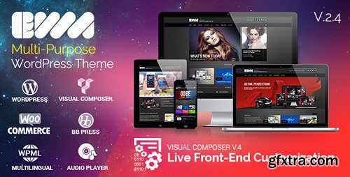 ThemeForest - EWA v2.4 - Bootstrap Multi-Purpose Wordpress Theme